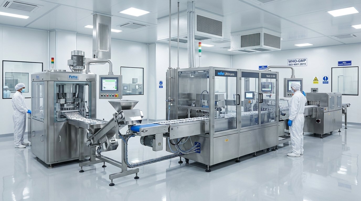 Automated Pharmaceutical Manufacturing Facility
