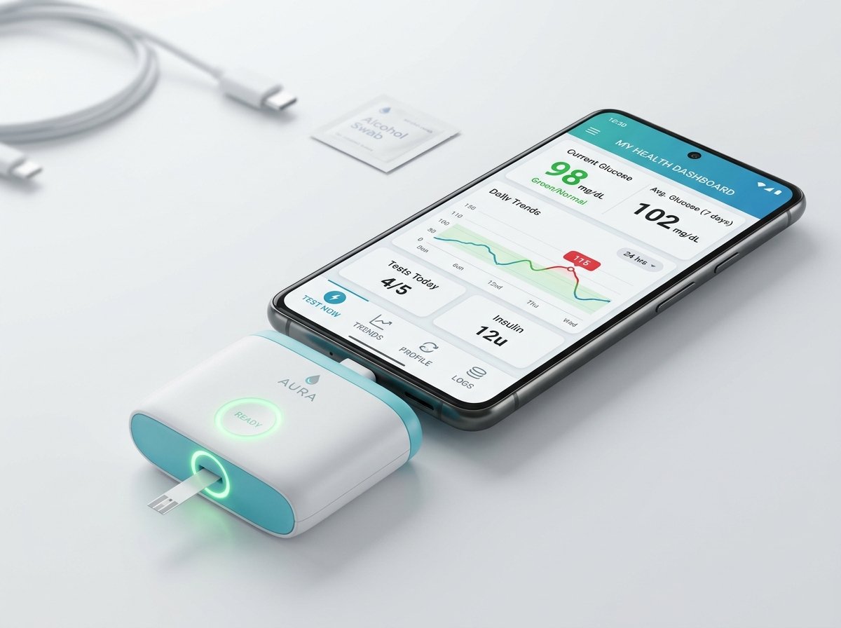Project PAVITRA Smartphone Connected OTG Sensor Hardware Concept