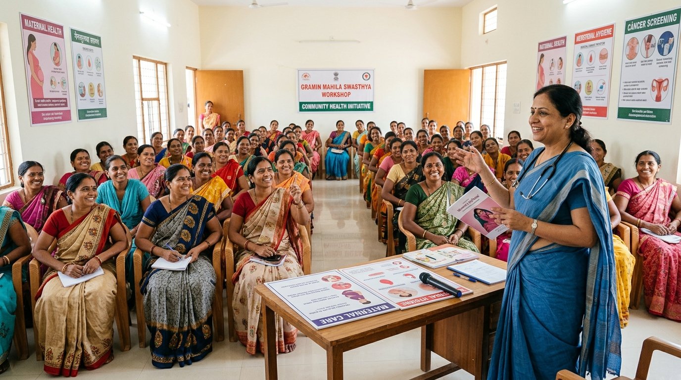 Project PAVITRA Community Health and Women Wellness Awareness Workshop